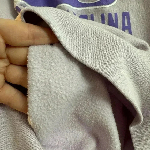 VTG Champion Myrtle Beach South Carolina Lilac Purple Sweatshirt Preppy Comfy - Picture 7 of 11
